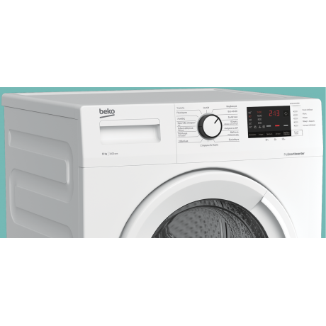 Beko WTE 10712 PAR Πλυντήριο Ρούχων 10kg 1400 Στροφές 